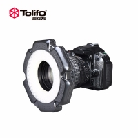 Tolifo圖立方R-160S單反相機鏡頭環(huán)形LED補光眼神燈
