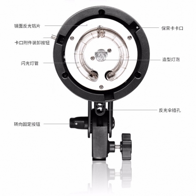 Tolifo圖立方龍卷風(fēng)T-250B數(shù)碼閃光燈三燈套裝250W