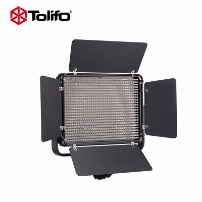 Tolifo圖立方PT-1000S魅影LED攝像補光燈單調(diào)光60W