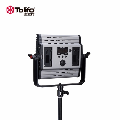 Tolifo圖立方極光GK-600MB影視燈LED補(bǔ)光燈雙調(diào)光