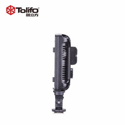 Tolifo圖立方PT-308B魅影LED攝像機頂補光燈雙調(diào)光