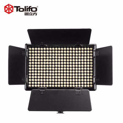 Tolifo圖立方PT-308S二代魅影LED攝像機頂補光燈單調(diào)光