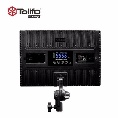 Tolifo圖立方PT-650B魅影LED攝像補光燈雙調(diào)光