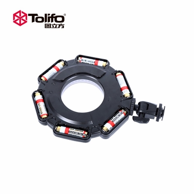 Tolifo圖立方R-160S單反相機鏡頭環(huán)形LED補光眼神燈
