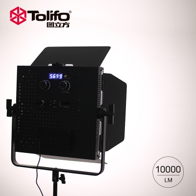 TOLIFO圖立方LED影視燈GK-J-100WAB大功率專業(yè)視頻拍攝燈光