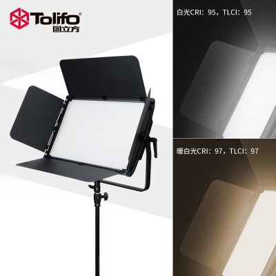 TOLIFO圖立方LED影視燈GK-S150B PRO常亮柔光LED短視頻拍攝補(bǔ)光燈