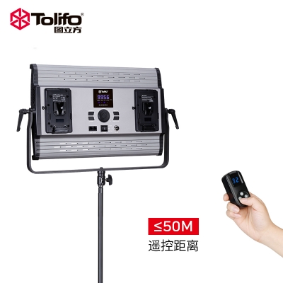 TOLIFO圖立方LED影視燈GK-S150B PRO常亮柔光LED短視頻拍攝補(bǔ)光燈