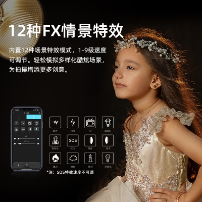 【手機APP控制】圖立方215W雙色溫專業(yè)攝影直播補光燈設備拍照直播間柔光燈攝影棚球形常亮短視頻拍攝打光燈X-200B-LITE